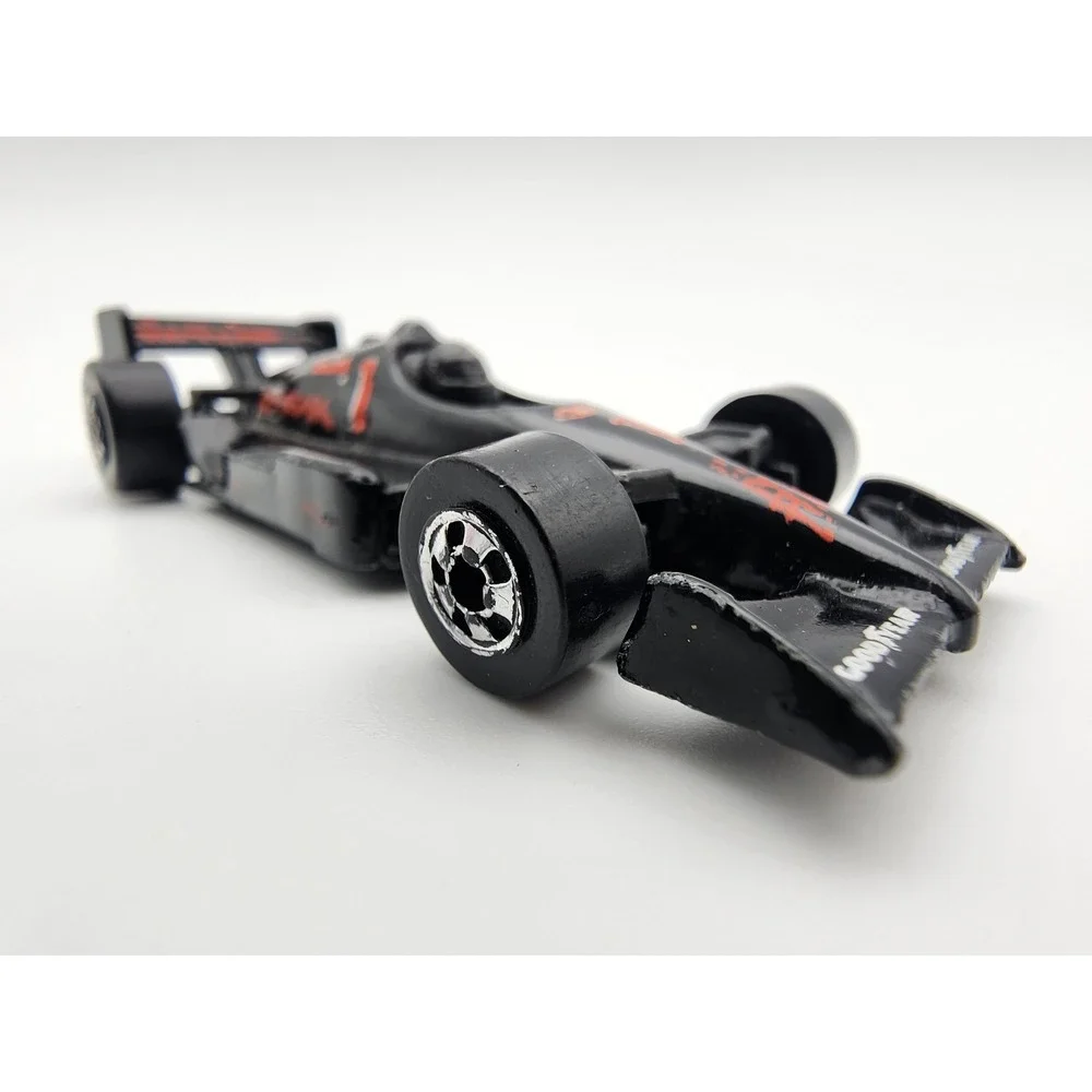 Vintage Hot Wheels 1992 No Fear Racer Number 1 Good Year Black & Red Formula 1‎